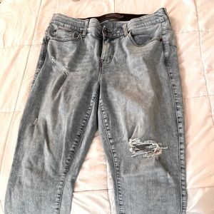 Jean capris stretch